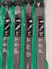 Nicholson 5 Piece 6", 8" & 10" Anniversary File Set W/Ergonom