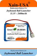 11.1V 2600mAh Replacement Battery for Joyhound Ball Launcher