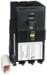 NIB – Square D – QOB340GFI – Miniature Circuit Breaker, Qo, 40A, 3 Pole, Ground