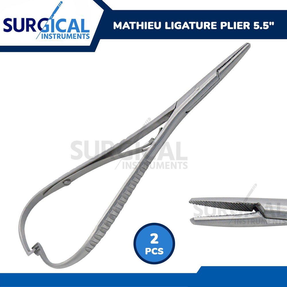 2 Mathieu Plier 5.50″ Orthodontic Surgical Dental Instruments – 5.5″ 5.5
