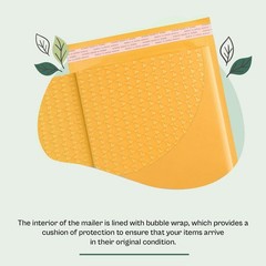 4200 #3 Kraft Bubble Padded Envelopes Mailers 8.5×14.5 Shipping Protection Bags
