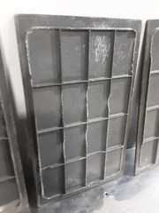 **LOT OF 5** EXPRESSLY & NBSP; HUBERT GRANITILES FULL SIZE BLACK TILE for buffet
