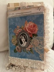 VINTAGE STYLE HANDMADE JUNK JOURNAL-“A Graceful Life”