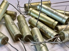 38x Foton K73-16aV 1uF 63V 10% PETP Film Capacitors OS NOS USSR 1986