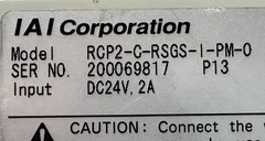 IAI Corporation RCP2-C-RSGS-I-PM-0 Servo Drive DC24V 2A RCP2-C-RSGS-I-PM-0
