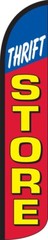 Thrift Store Windless Full Sleeve Swooper Flag Feather Banner