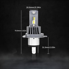 For Challenger MT645D MT655D MT665D LED Headlight Combo High/Low Beam Bulbs Kits
