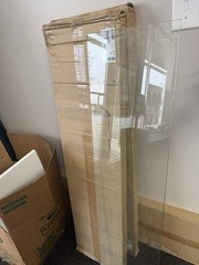 “Store Supply Warehouse” Lots 10 12 x 48 inch Tempered Glass Shelf W/ Bracket
