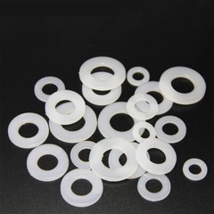 White Plastic Nylon PA66 Flat Washers M2 M2.5 M3 M4 M5 M6 M8 M10 M12 M14 M16 M20