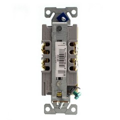 HUBBELL BR15I10Z SPEC GRADE DUPLEX RECEPTACLE, 15A, 120V, IVORY, (10-PACK)