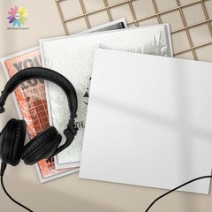 50 Pack 12-3/8 inch Vinyl LP Record Mailer Insert Pads Corrugated Sheets