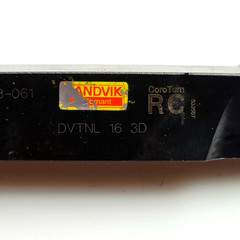 Sandvik Coromant DVTNL 16 3D 1″ Indexable Tool Holder Turning Lathe CoroTurn RC