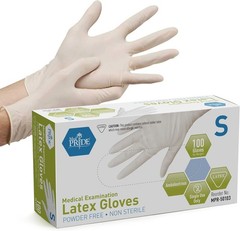 MED PRIDE Latex Exam Gloves Powder-Free Disposable Medical PPE | 200ct