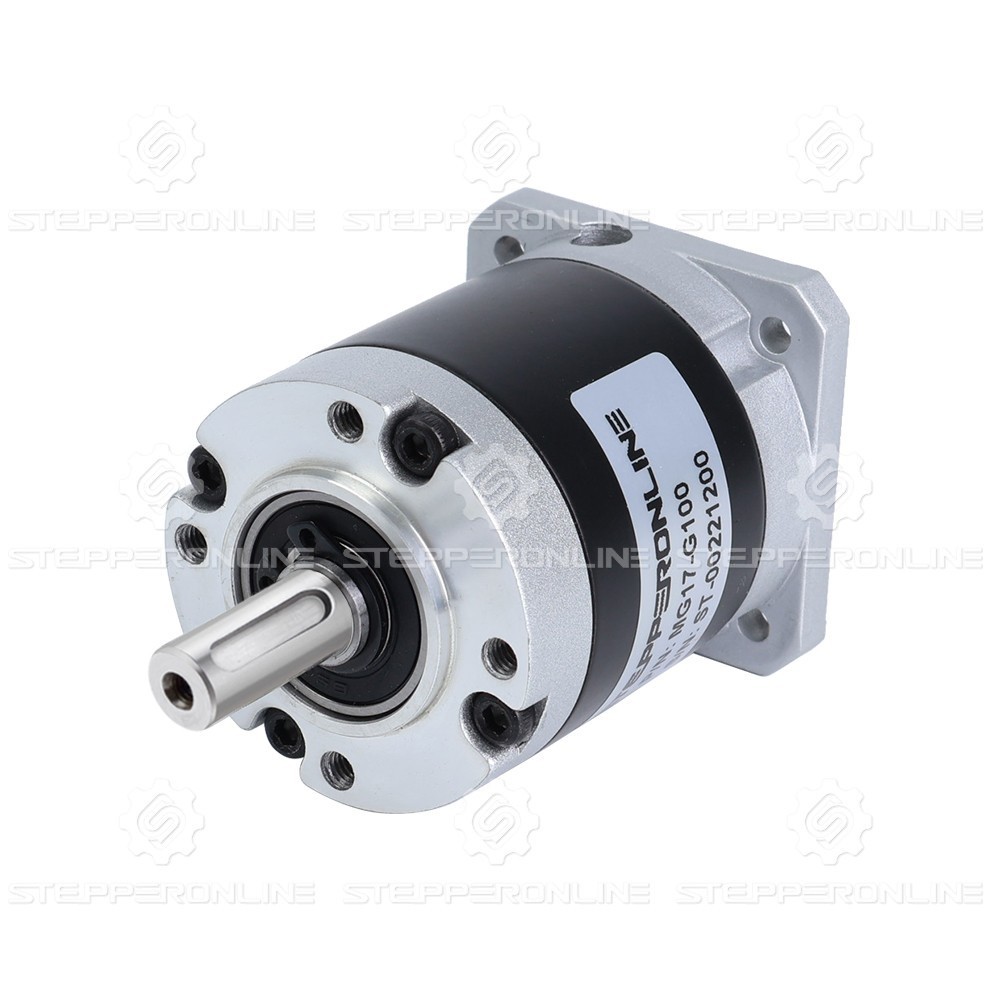 100:1 Planetary Gearbox Gear Reducer 50arc-min 5mm Input Shaft for Nema 17 Motor