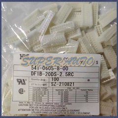 500Pcs/1 pack DF1B-20DS-2.5RC connector 20-inch plastic housing 2.5 mm spacing