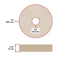 2.25″ Water Activated Gummed Kraft Paper Tape 1000′ (305 meter)- x6 Rolls