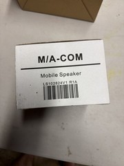 Lot Of 5 M/acom Macom Harris Ls102824v1 R1a Mobile Speaker Two Way Radio VHF