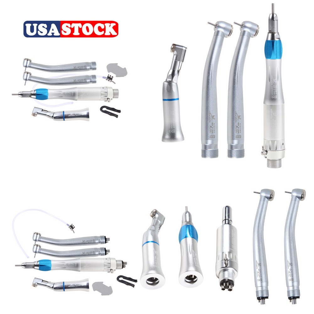 NSK Style Dental High Low Speed Handpiece / Kit 2/4 Holes Air Turbine