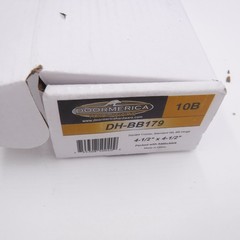 3 Pack Doormerica 4-1/2″x4-1/2″ Square Corner Door Hinges In Black DH-BB179