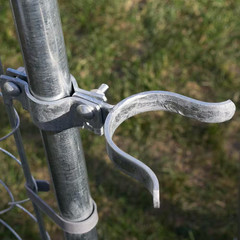 2-3/8 In. X 1-3/8 In. Galvanized Metal Fork Latch with Nut and Bolts