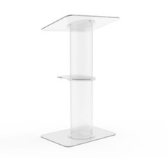 Clear Church Pulpit Event Lectern Plexiglass Acrylic Debate Podium School