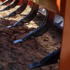 Titan Attachments 3 Point 5FT Rear Box Blade Scraper Grader, Cat 0 and 1