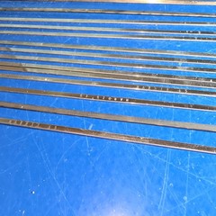 Harris Stay-Silv 15% Flat Brazing Rods .050” X 1/8”. 15 Full Sticks, 8 Partial.
