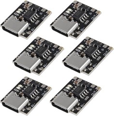 10pcs TP4057 1A 3.7V Lithium Battery Charging Board Type C USB Ultra-Small
