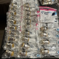 60 Sharkbite Max Push To Connect 1/2” End Stop New Sealed (333)
