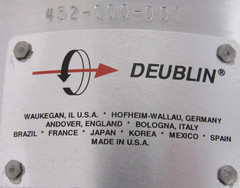 NEW DEUBLIN 452-000-001 UNION 1-1/2″ NPT RH 452000001