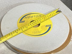 Norton 32A60-K5VBE Surface Grinding Wheel 12 x 1/2 x 1-3/4 Made in USA, 2070 RPM