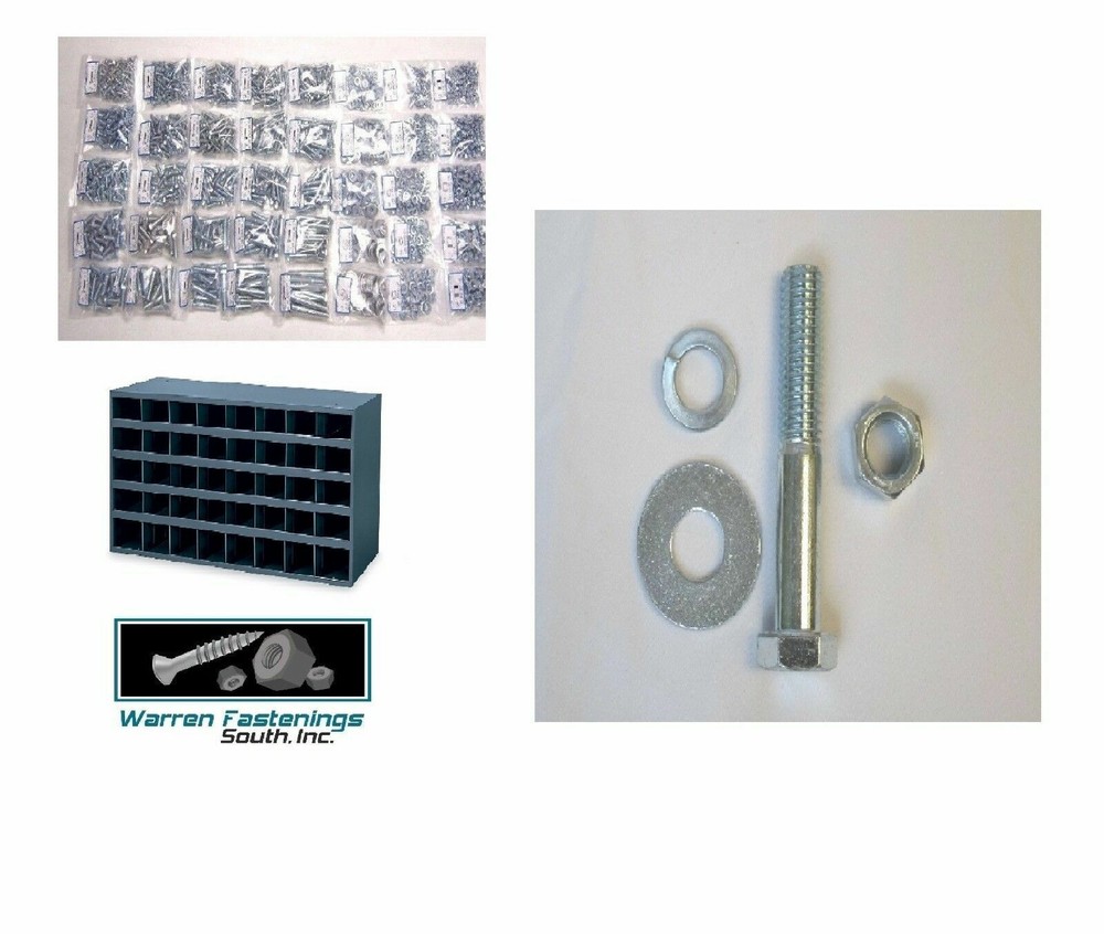 3400 Grade 5 Coarse Add On – Up To 6″ Long 1/4, 5/16, 3/8, 7/16 & 1/2, With Bin