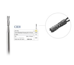 FG #557 Dental Carbide 19mm Burs (10 Pack), Made in Europe