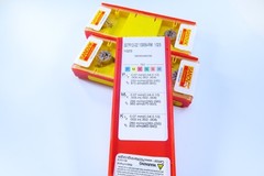 LOT 3 BOXES ( 6 PCS ) SANDVIK COROMANT 327R12-22 10005-RM 1025 CARBIDE INSERTS