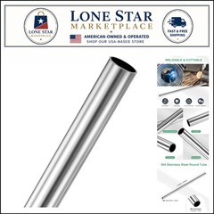 304 Stainless Steel Seamless Tubing – 300mm Length, 12mm OD for Durability