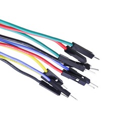 Copper Alligator Clips to Breadboard Jumper Wires Flexible Silicone
