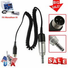 Dental Lab Marathon Electric Micromotor 35K RPM Polishing Motor Handpiece USA