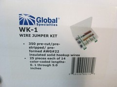 Global Specialties WK-1 Jumper Wire Kit, 350-Piece NEW