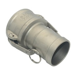 2-1/2″ in Type C Camlock Female Coupler – Hose Barb Stainless Steel 304 Fitting