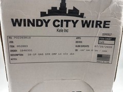 Windy City Wire 18 GAUGE 1 PAIR SHIELDED STRANDED LOW CAP. PLENUM VIOLET 1000′