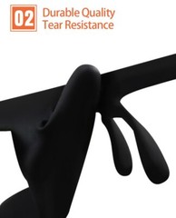Black Rubber Acid Alkali Resistant Chemical Industry Labor Protective Glove