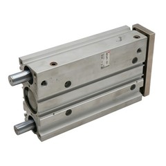 SMC MGPL40TF-125A Compact Cylinder with Guide Max Pressure 1.0 MPa -used-