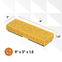Superio Sponge Mop Head Replacement for Sponge and Go Mop
