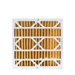 20x20x4 MERV 11 Pleated Air Filters by Glasfloss. 2 Pack (Actual Depth: 3-3/4″)
