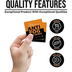 Care Touch Anti-Fog Wipes for Glasses – 100 100 Count (Pack of 1)