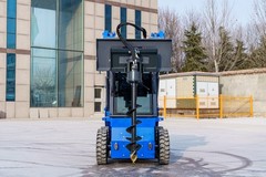Mini Skid Steer Post Hole Digger 200mm Hydraulic Auger Att Fits TYPHON STOMP 509