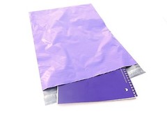 50 Pink Purple 6×9 Flat Poly Postal Mailer Envelopes, Self Seal USPS Shipping