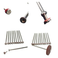 Dental Lab Polishing 2.35mm Shank Mandrel for Rotary Cut-Off Resin Wheel