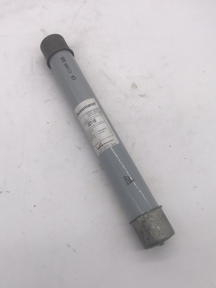 HOUSTON STOCK NEW BUSSMANN JCT-1E MEDIUM VOLTAGE FUSE 1 A FREE 2 DAY AIR BUY NOW