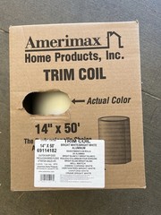Amerimax 14″ x 50′ Bright White Aluminum Trim Coil 69114182